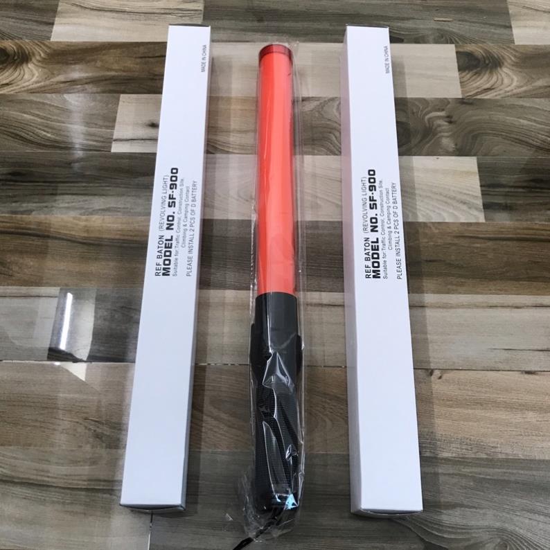 Gậy đèn chỉ huy giao thông 30cm LOẠI SÁNG ĐÈN MÀU ĐỎ 50K