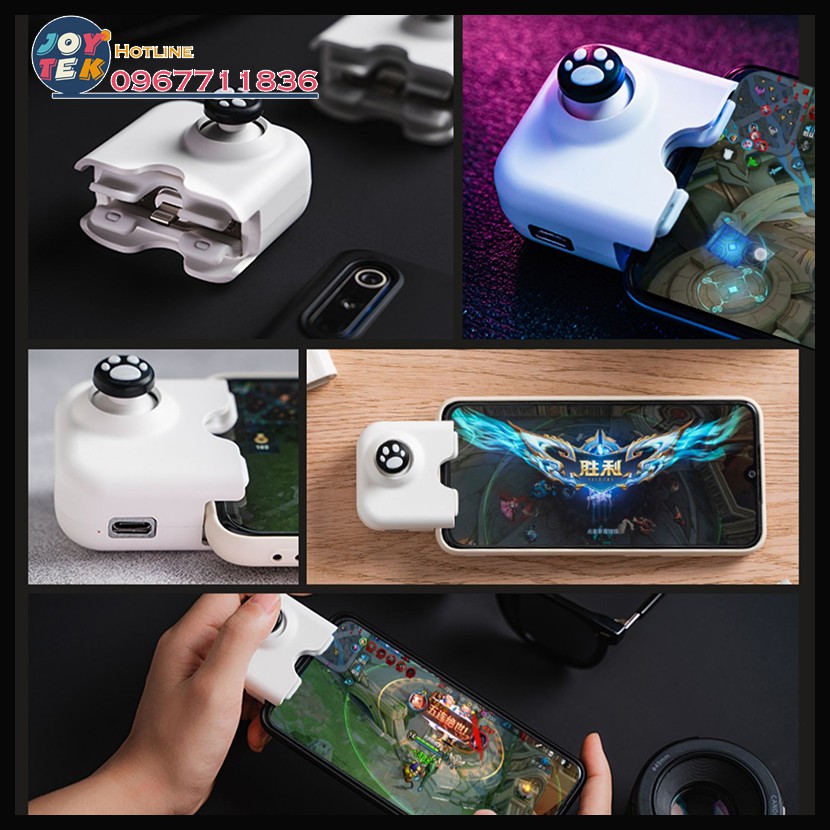 [Mã SKAMSALE03 giảm 10% đơn 200k] Tay cầm chơi game, joystick game mobile YAO chơi Liên quân, tốc chiến, pubg, ff cod