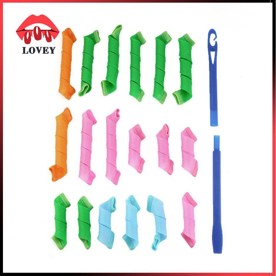 [Hàng mới về] Bộ 18 Dụng Cụ Uốn Tóc Thần Kì