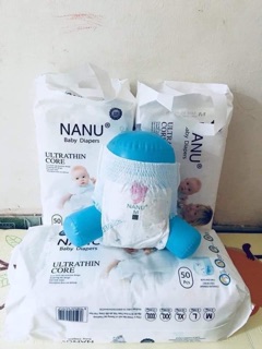 Combo 100 bỉm quần nanu đủ size M/L/xl