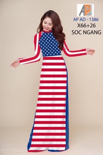Vải áo dài Lá cờ