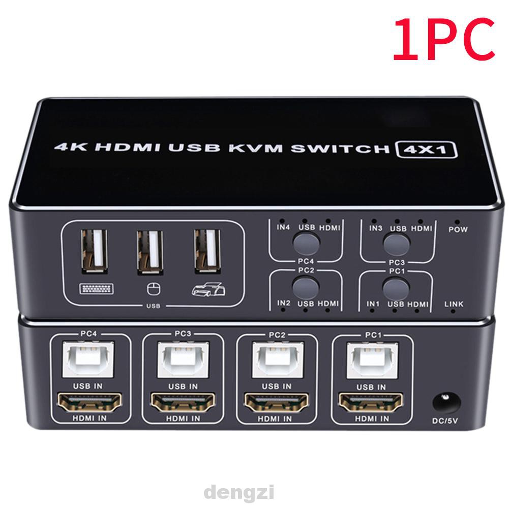 Bộ Chia 4 Cổng Usb Hdmi Kvm Chất Lượng Cao