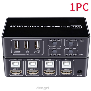Bộ chia 4 cổng usb hdmi kvm chất lượng cao