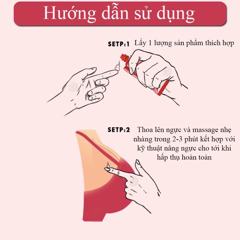 [Che tên] Combo Kem Và Tinh Dầu Nâng Ngực MeiYanQuiong