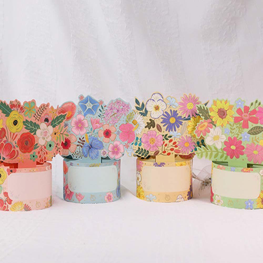 Thiệp Chúc Mừng Ngày Nhà Giáo Đính Hoa Handmade Xinh Xắn Thẻ