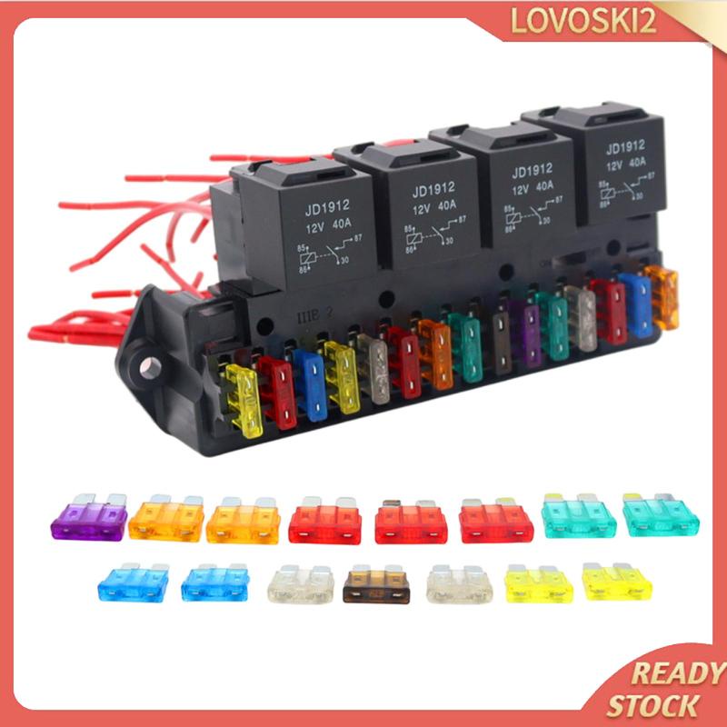 Giá Đỡ Cầu Chì 15 Chiều Lovoski2 Cho Xe Hơi