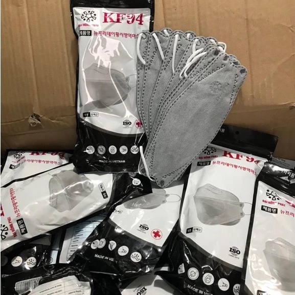 [Ảnh thật] Túi 10 khẩu trang Kf94