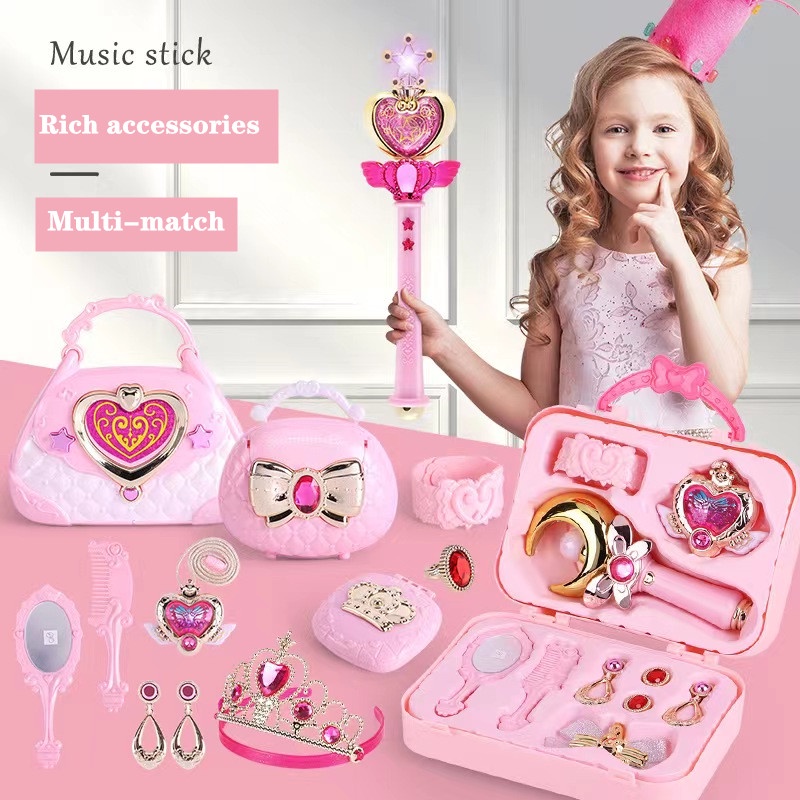 Gậy Đồ Chơi Ma Thuật Có Đèn LED Phát Nhạc Dành Cho Bé