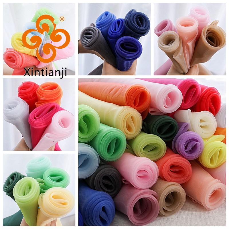 Diy Handmade Vải Trang Trí Đám Cưới Vải Organza Nhà Đảng Organza Cho Đảng Vải TJ0031