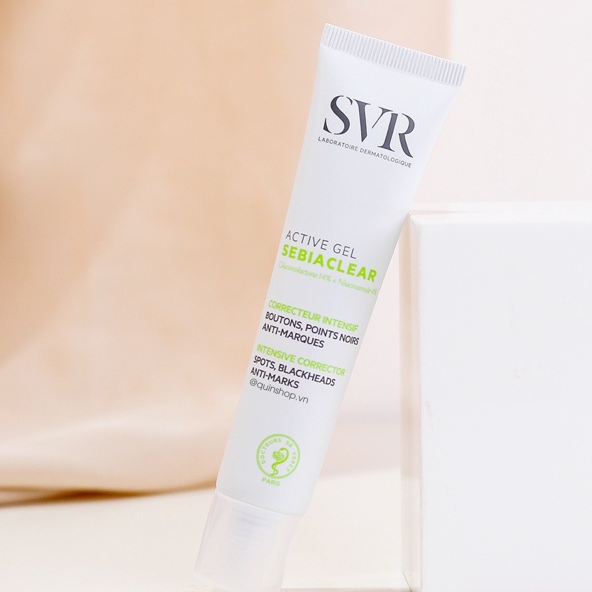 [CHÍNH HÃNG] Kem Dưỡng Giảm Mụn Và Loại Bỏ Dầu SVR Sebiaclear Active/ Active Gel 40ml - Cila House