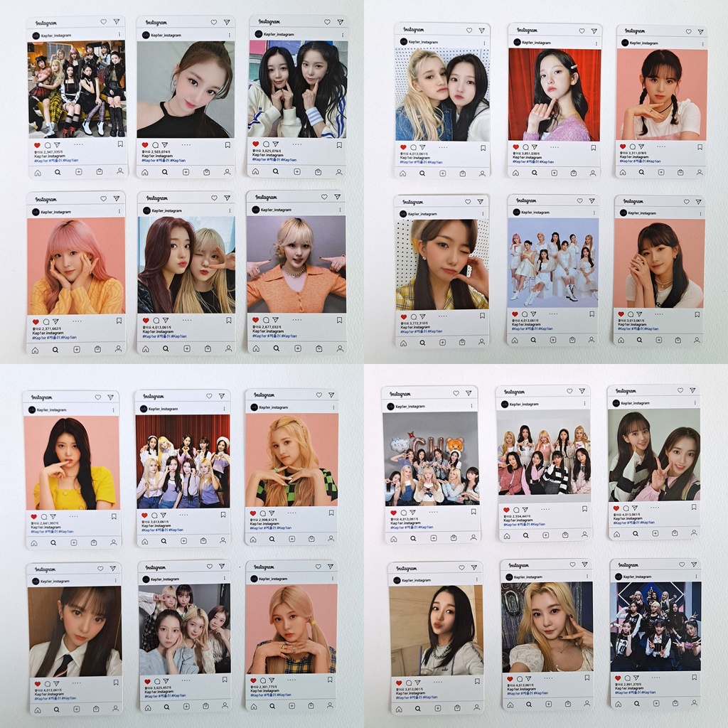 Bộ Thẻ Ảnh KEP1ER 60 Cái