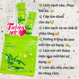 Mặt nạ matcha Laikou