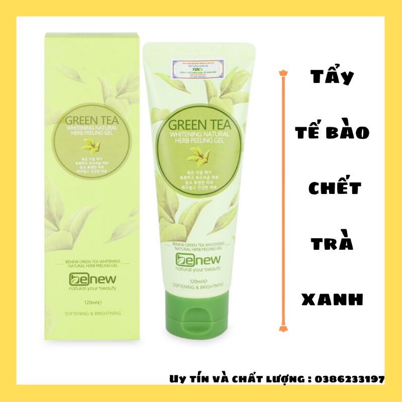 Tẩy tế nào chết chiết xuất trà xanh Benew Hàn quốc