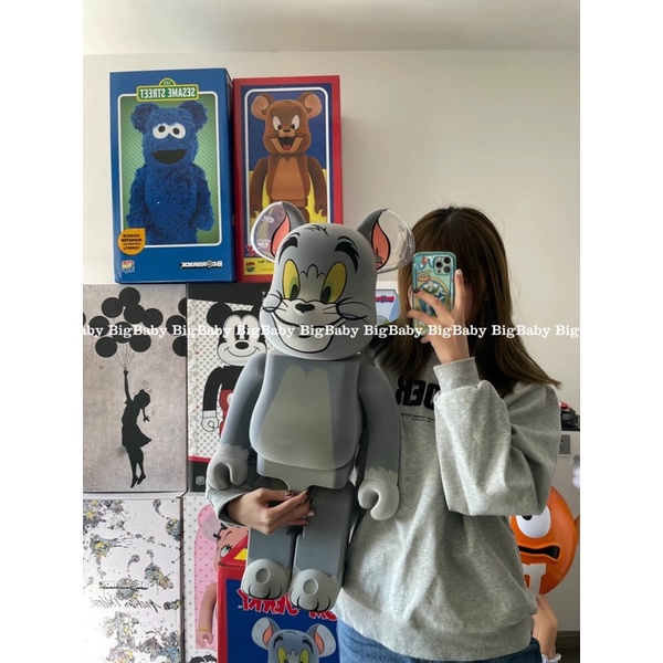 Be@rbrick 400% 1000% gấu “bụng phệ” bearbrick mèo bắt chuột Tom and Jerry