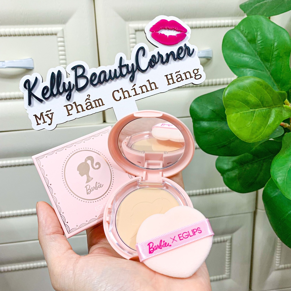 Phấn phủ Eglips Barbie Blur Powder Pact Limited Edition