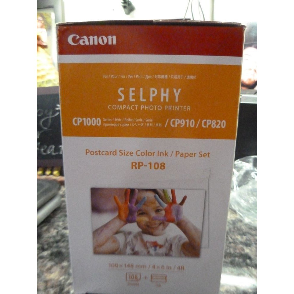 Giấy In Nhiệt Canon RP108 Dùng Cho Máy CP1300 - Chuyên in mã QR ngân hàng.Miễn Phí Vận Chuyển Toàn Quốc Tận Nhà