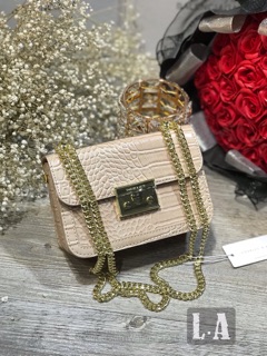 Túi hộp cnk size 19cm da rắn
