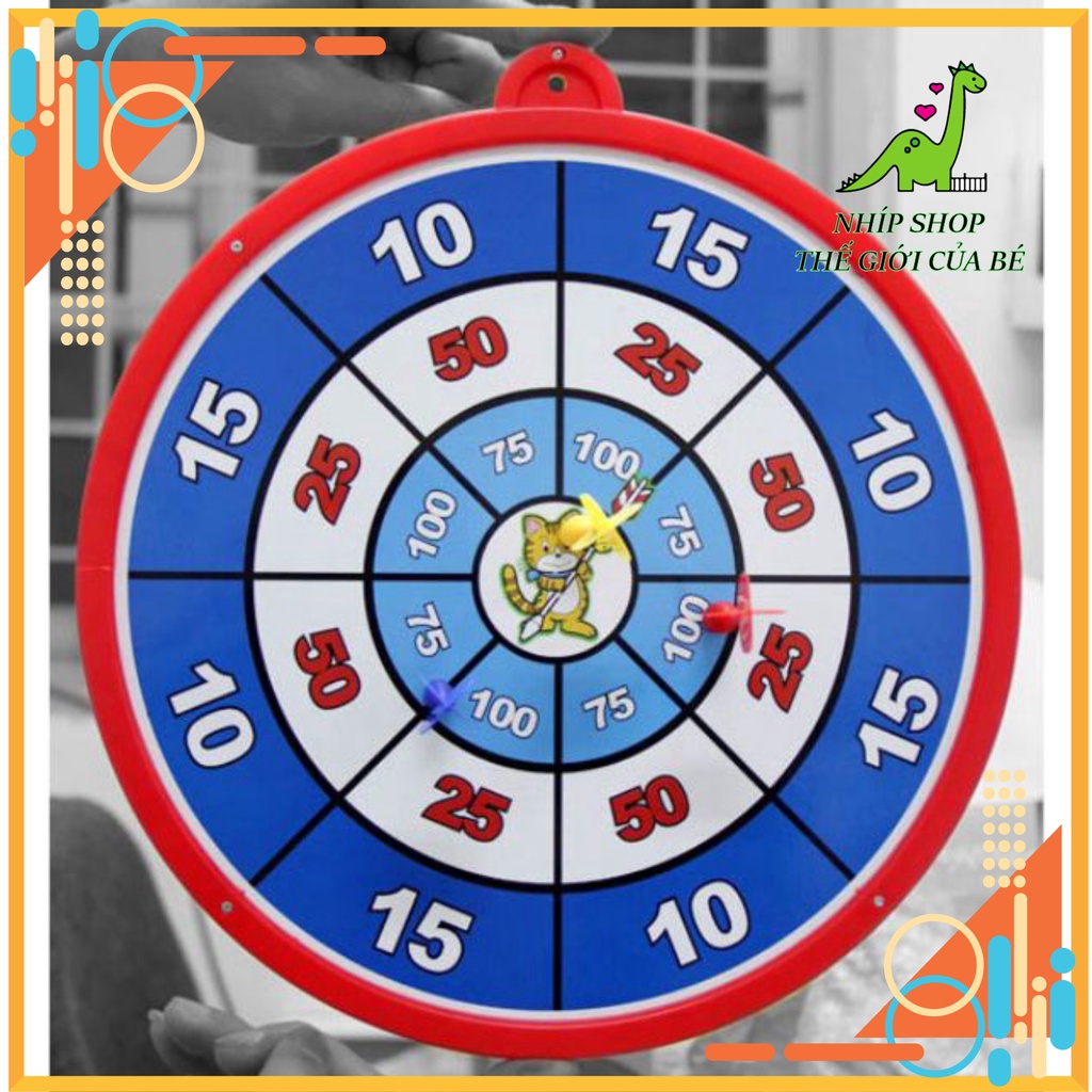 Đồ chơi phi tiêu nam châm 2 mặt cho bé cực yêu giúp bé tăng độ tập trung xả xì trét