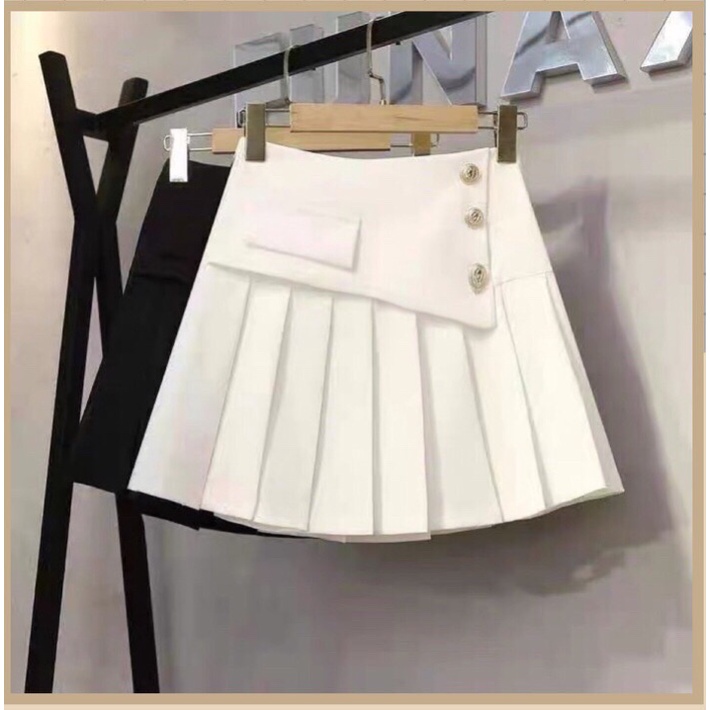 Chân váy xếp ly vạt chéo trasua.closet phong cách thời trang , phù hợp mọi lứa tuổi, trẻ trung , năng động cực đẹp TS010 | BigBuy360 - bigbuy360.vn