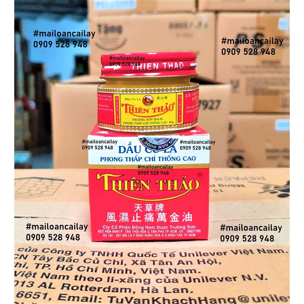 DẦU CÙ LÀ THIÊN THẢO HỘP 30g