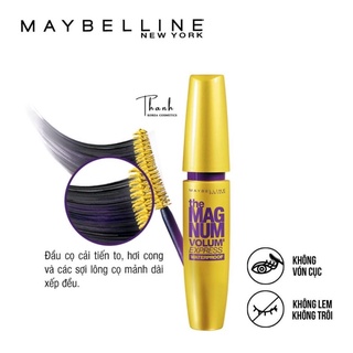 Masacara Maybeline 2x cong gấp 7 lần Made in U.S.A
