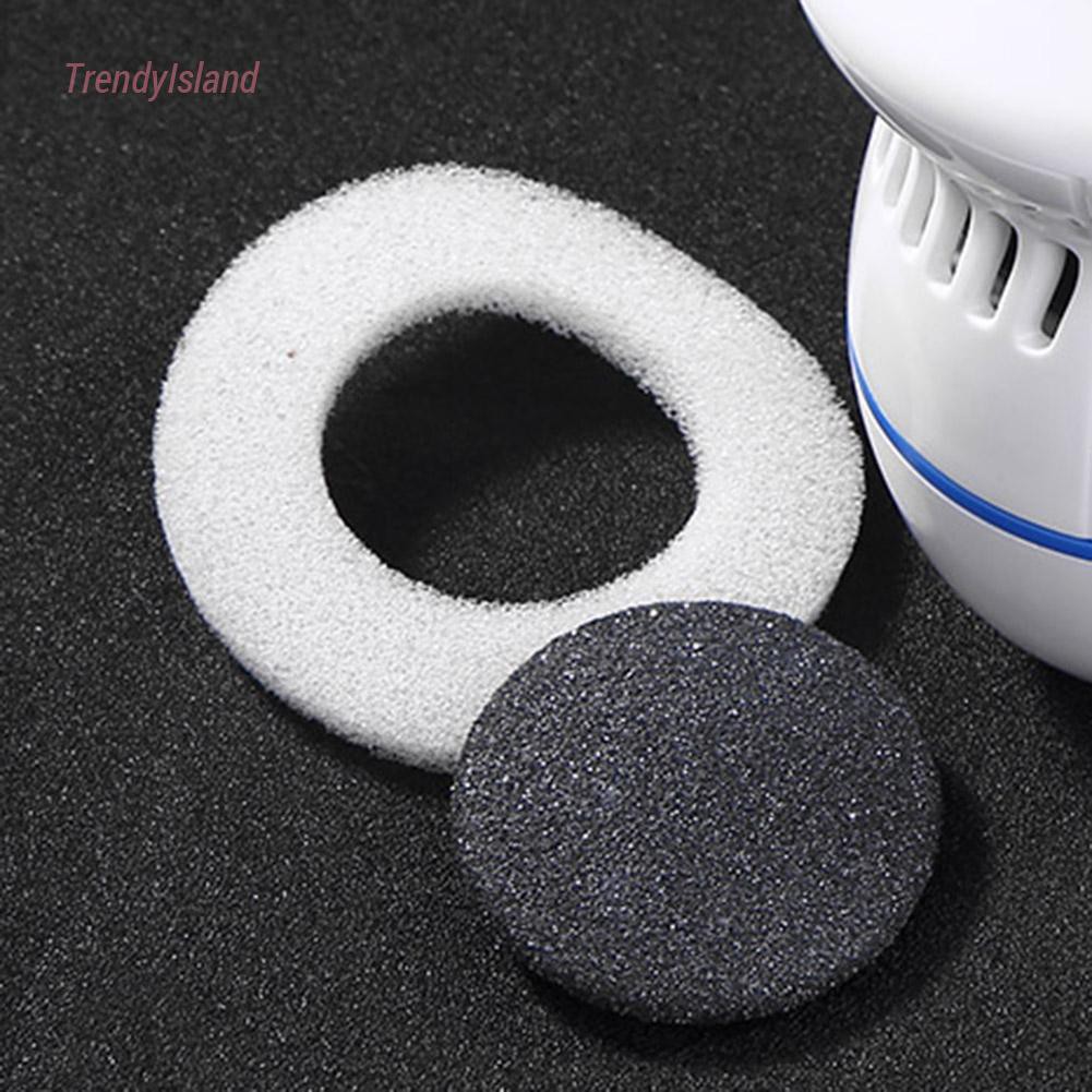 Đầu mài thay thế kèm mút xốp cho máy chà gót chân bằng điện