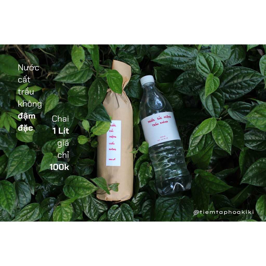 Nước cất trầu không nguyên chất