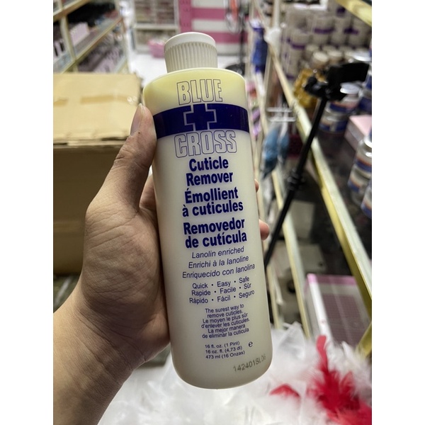 Kem mềm da nail, Kem mềm da mỹ  BLUE CROSS 170ml chuyên dụng cắt da chết không cần ngâm nước hàng nhập khẩu tại mỹ