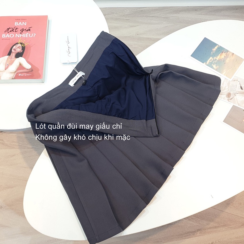 Chân váy xếp ly dáng váy tennis trẻ trung - hàng đẹp may kỹ FCV01