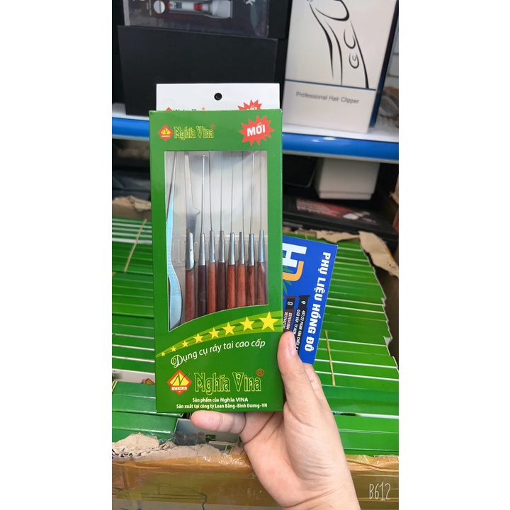 Bộ ráy tai cao cấp lâm uyên 9 món