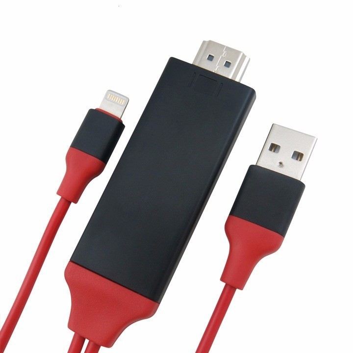 Cáp Lightning to HDMI cho Iphone, Ipad 2m