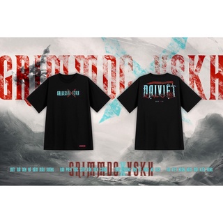 Grimm DC Áo Collab Việt Sử Kiêu Hùng x Grimm DC // Đen