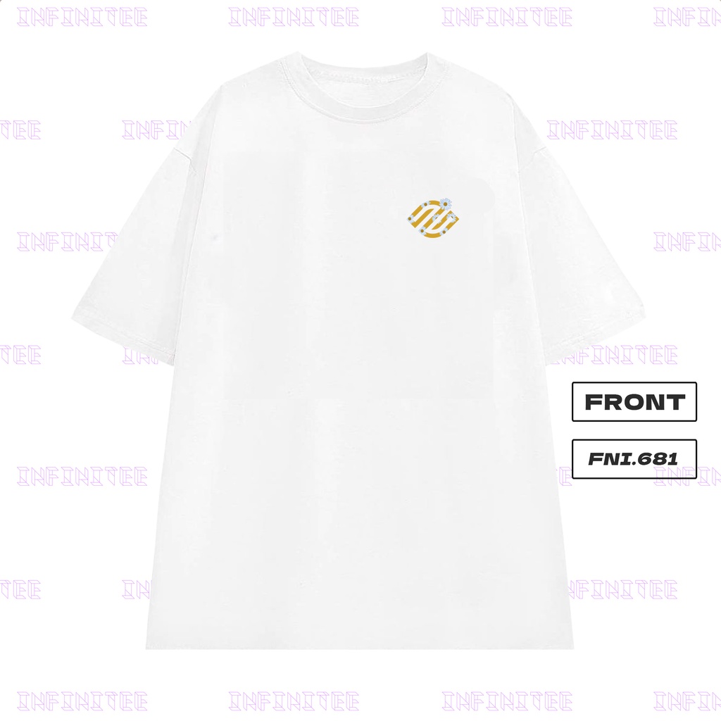 Áo thun INFINITEE Fni0681, Thun 100% Cotton - form rộng Unisex.