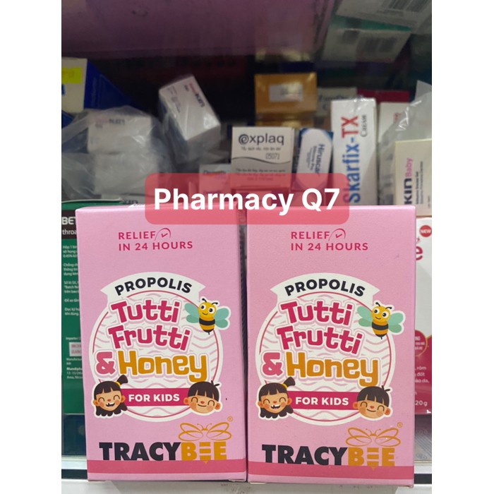 CHÍNH HÃNG HỎA TỐC HÀNG NGÀY Xịt họng keo ong TracyBee Tracy Bee Tutti Frutti Honey For Kid TRACY BEE HỒNG