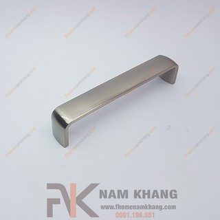 Tay nắm tủ dạng thanh dẹp NK152-128X (Màu Trắng Bạc)
