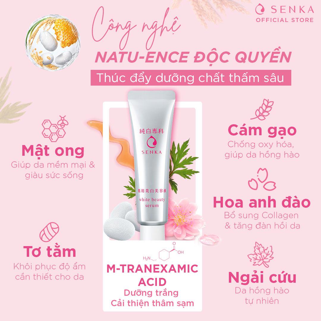 Serum dưỡng trắng da Senka White Beauty 35G_15046