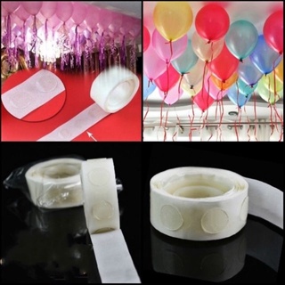 Cuộn 100 miếng dán bong bóng trang trí tiệc tùng