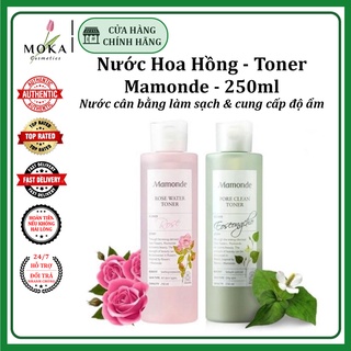 Nước Hoa Hồng Toner Mamonde Diếp Cá, Hoa Hồng [FREE SHIP] 250ml