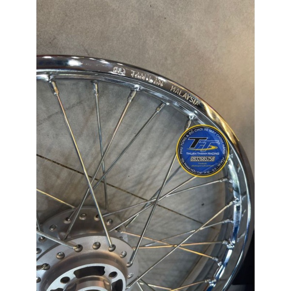 Bộ căm đùm niềng Tanlan 2 dĩa sport - Su Sport/Xipo/RGV120/RG110/Satria2k/RGX