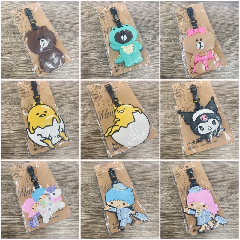 Tag thẻ treo vali hoạt hình treo thẻ hành lý vali hàng Quảng Châu siêu đẹp