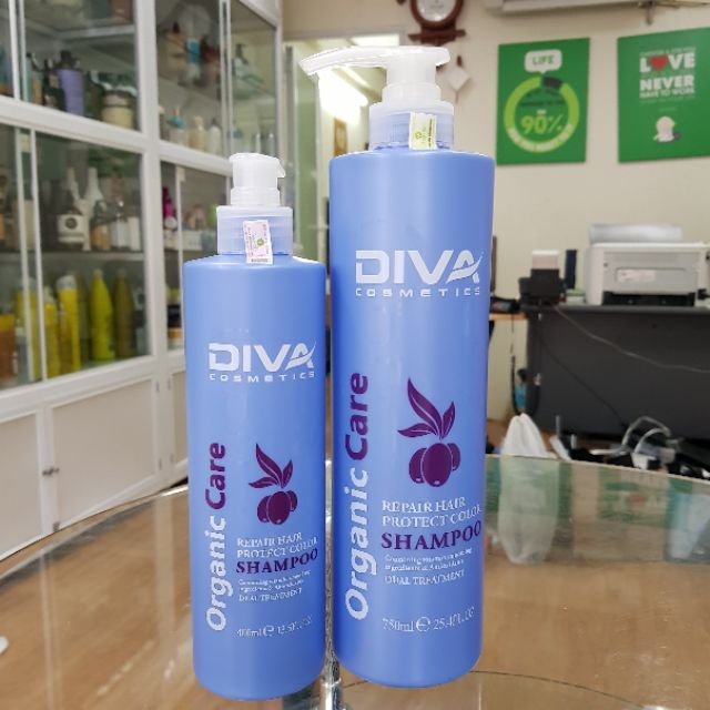 (CHÍNH HÃNG 100% CÔNG TY Tem in chìm Bộ công An)  Lẻ dầu gội hoặc dầu xả phục hồi giữ màu Diva 500ml - 800ml | BigBuy360 - bigbuy360.vn