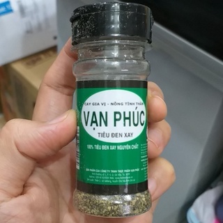 Tiêu Đen Xay Vạn Phúc Lọ 25g
