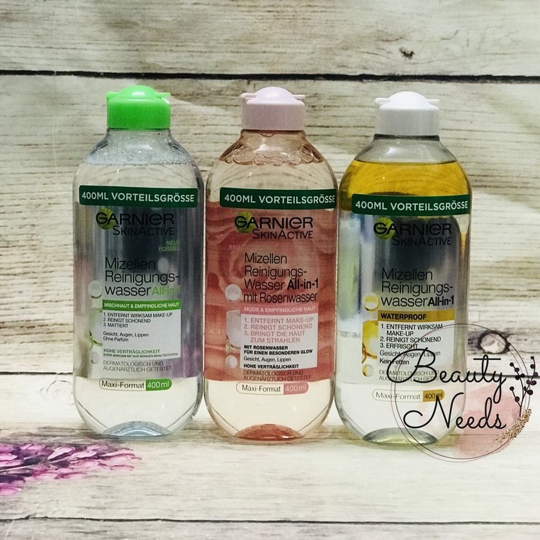 Nước tẩy trang Garnier 400ml - Dành cho mọi loại da