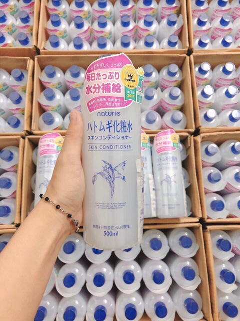 Nước hoa hồng ý dĩ Naturie Skin Conditioner Nhật Bản