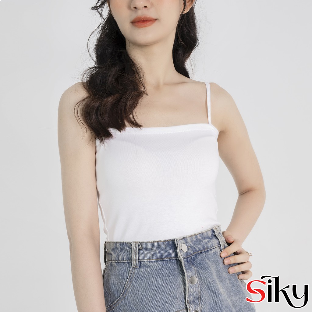 Áo 2 dây SIKY co dãn tốt khoá chỉnh dây