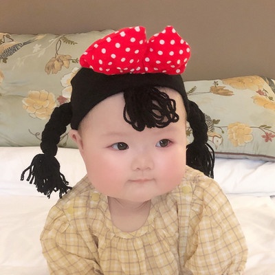Băng đô đính nơ thiết kế dễ thương cho bé gái