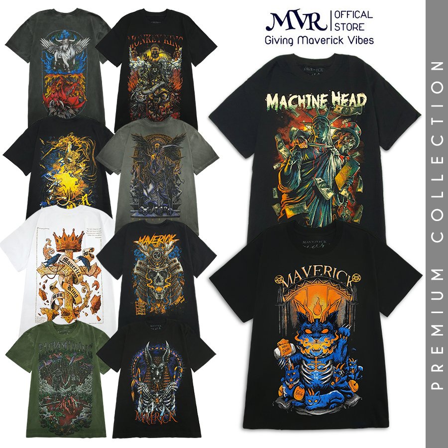 Áo Thun Unisex Nam Nữ In Lụa Đẹp Vải Cotton Dầy Form Mỹ Tổng Hợp Mẫu Cao Cấp Chính Hãng MVR Phong Cách Rock Band tee