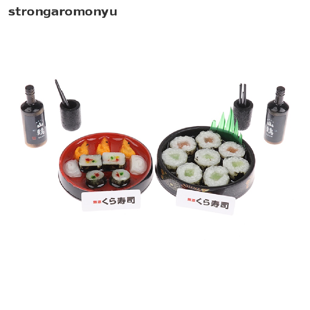 Mô Hình Cơm Sushi / Phô Mai Mini Trang Trí Nhà Búp Bê