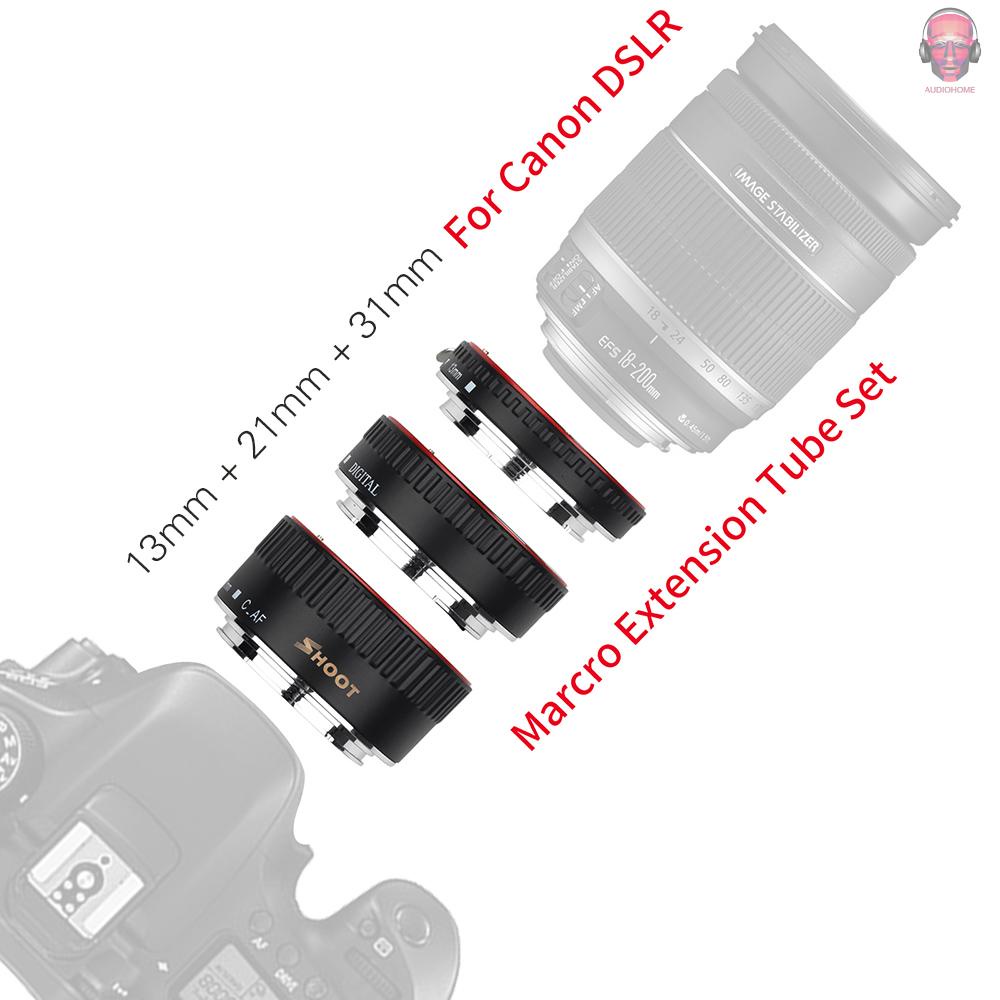 Bộ ngàm nối AF Macro tự động lấy nét XT-364 kéo dài được 13 /21/31mm thay thế camera DSLR EOS 550D/600D/650D/700D/750D