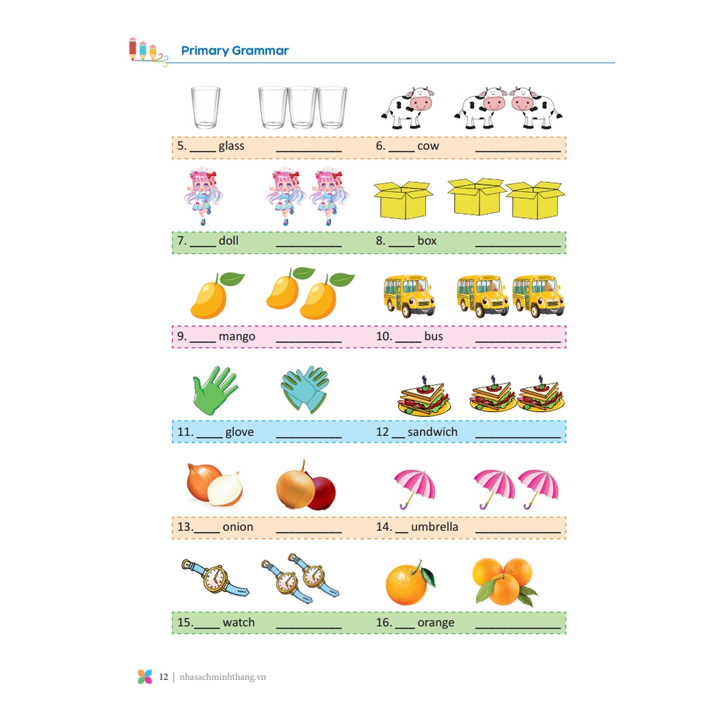 Sách - Primary Grammar - Ngữ pháp tiếng anh theo chủ đề lớp 3 tập 1